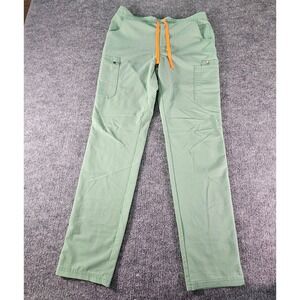 FIGS Technical Collection Cargo Scrub Pants Womens M/T Sage Green Style TW2000T